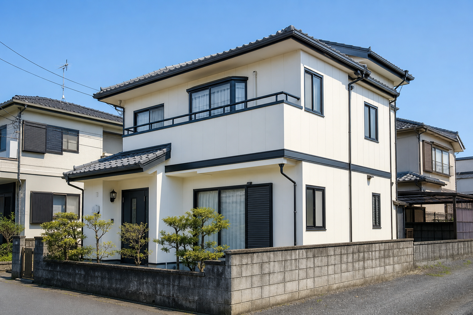 富士市の外壁塗装施工事例|施工後