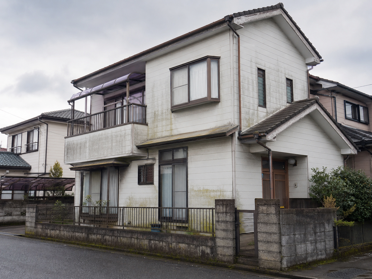 富士市の外壁塗装施工事例|施工前